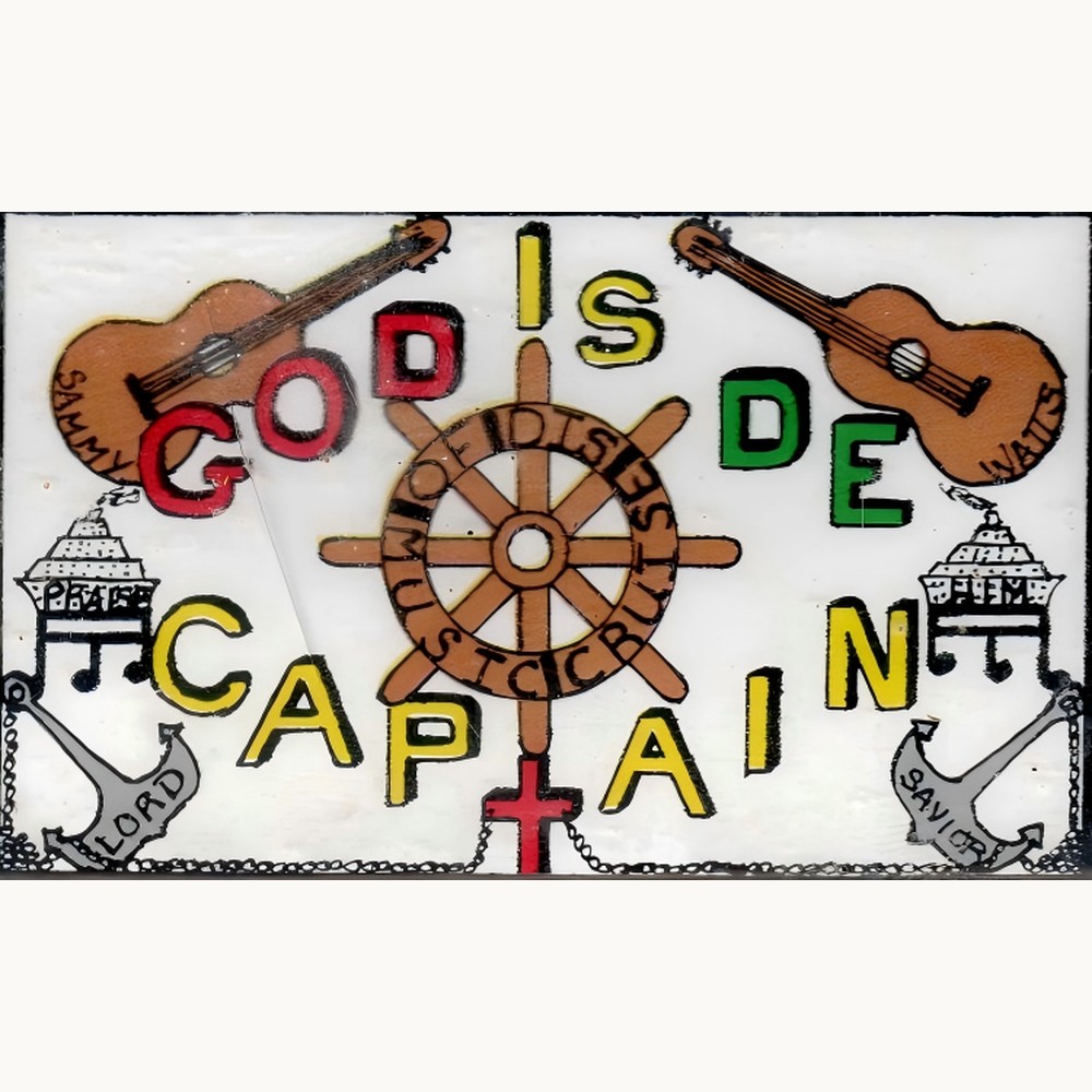 God Is De Captain album cover by Sammy Watts